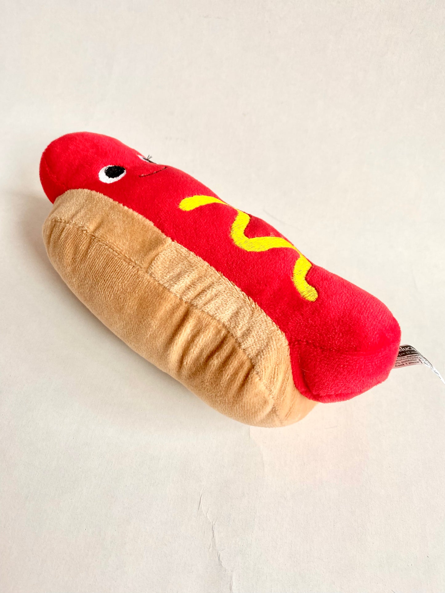 Hot dog de peluche 25 cm