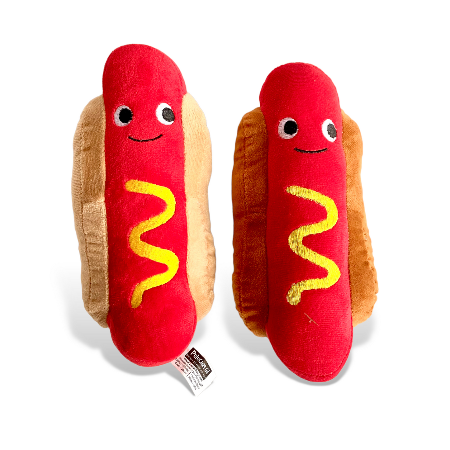 Hot dog de peluche 25 cm