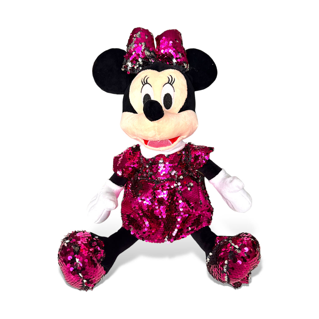 Minnie Lentejuela Disney de peluche 48 cm