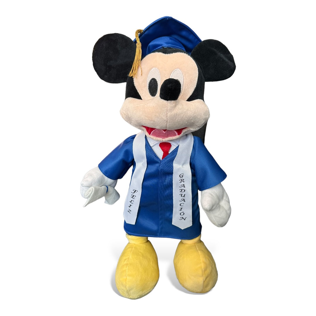 Mickey Mouse Graduado de peluche 45 cm