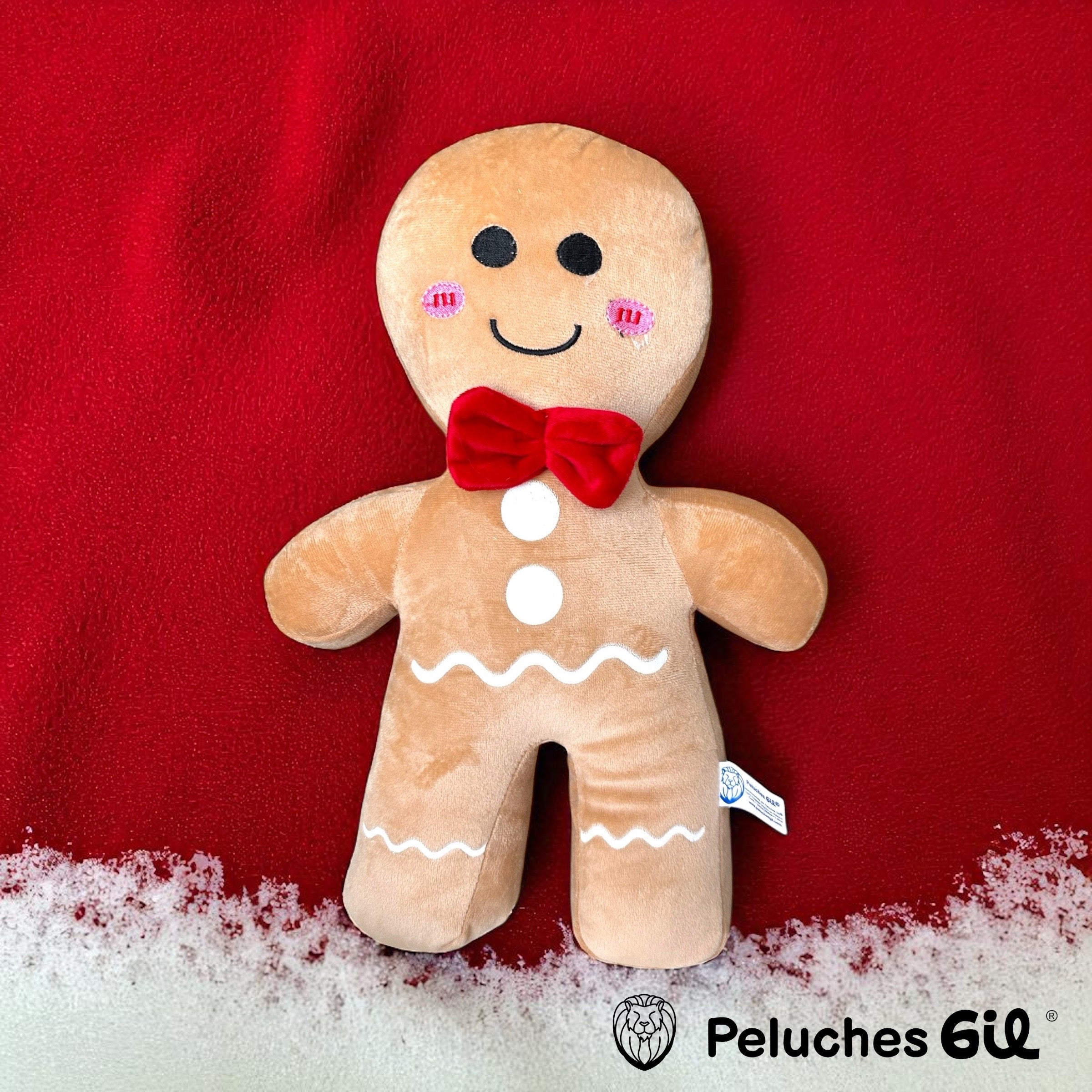 Galleta de jengibre de peluche 34 cm