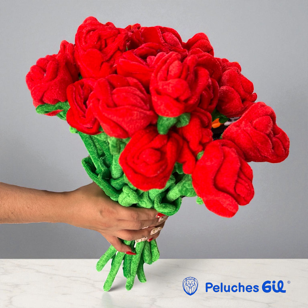 Rosa de peluche 40 cm Importación A105