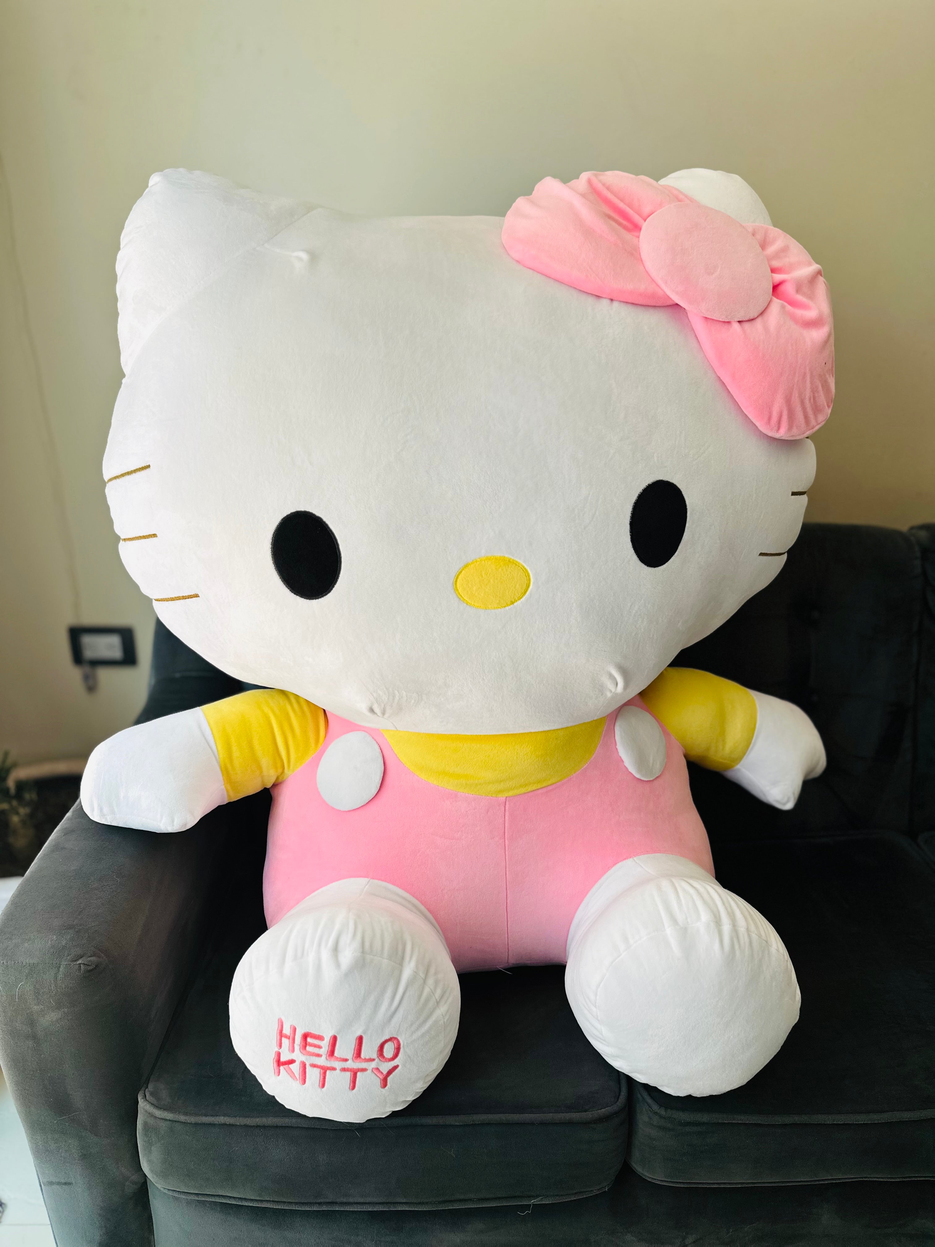 Kitty de peluche Jumbo 1m
