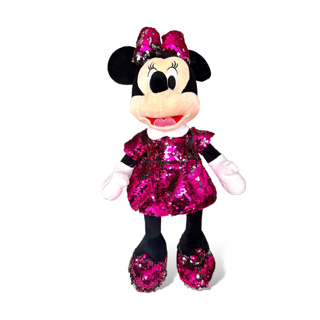 Minnie Lentejuela Disney de peluche 48 cm