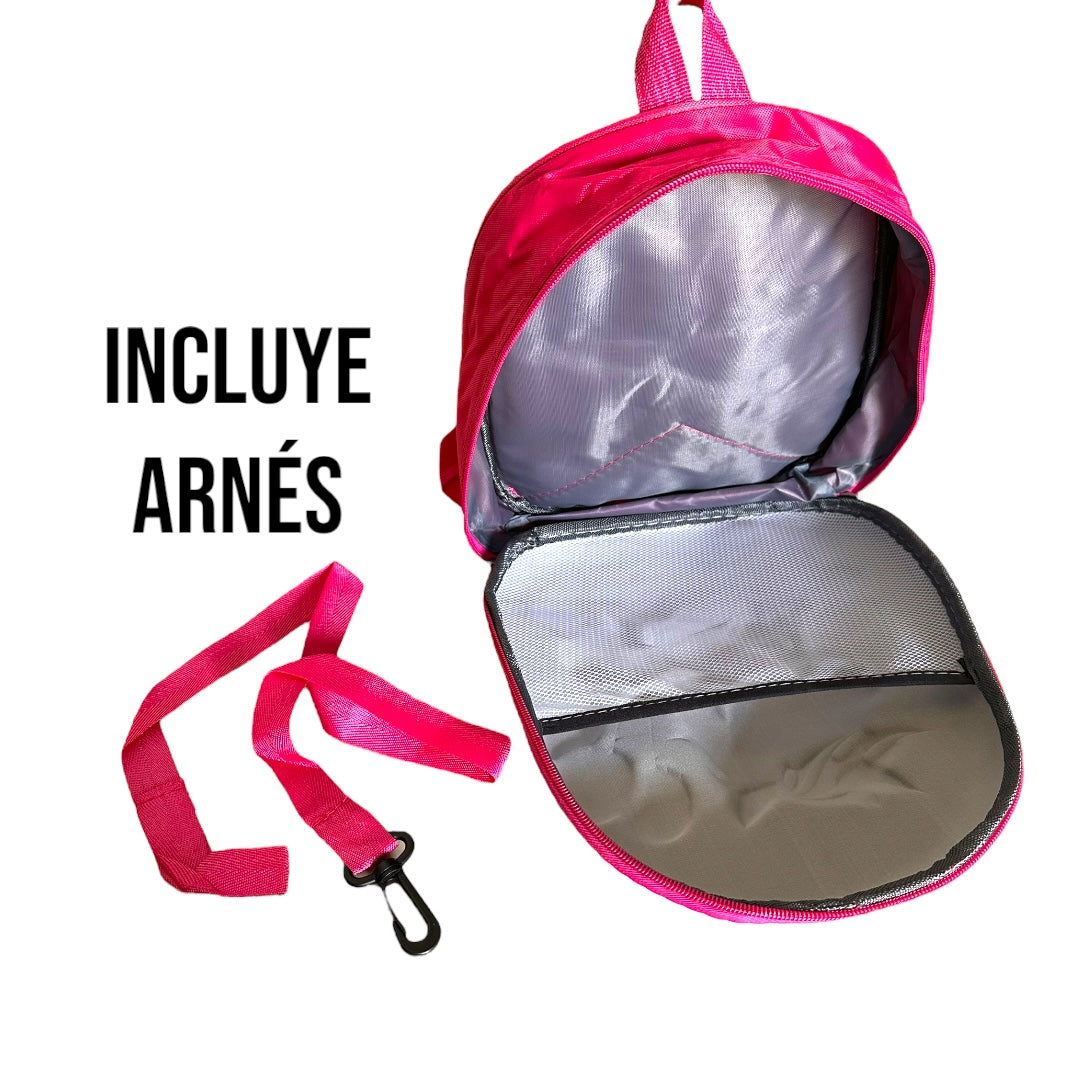 Mochila 3D con arnés para niño