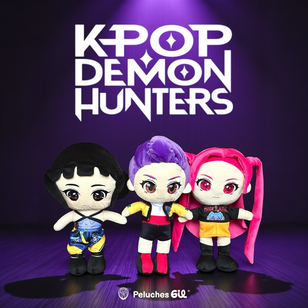 Muñecas Guerreras de K-Pop Set 3 pz 33 cm Rumi Zoey Mira S-C/L3