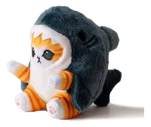 Gato tiburón de peluche Kawaii 20 cm