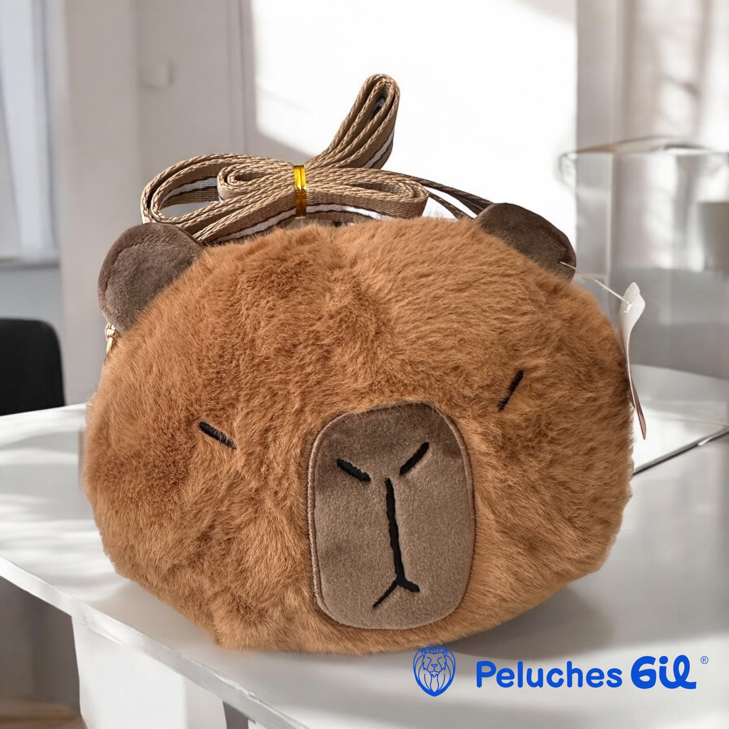 Bolsa de Capibara 20 cm Infantil