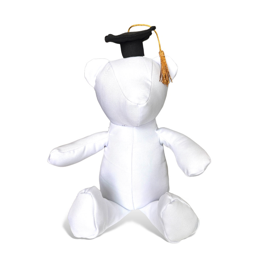 Oso graduado Dedicatorias 30 cm Set 10 pzs