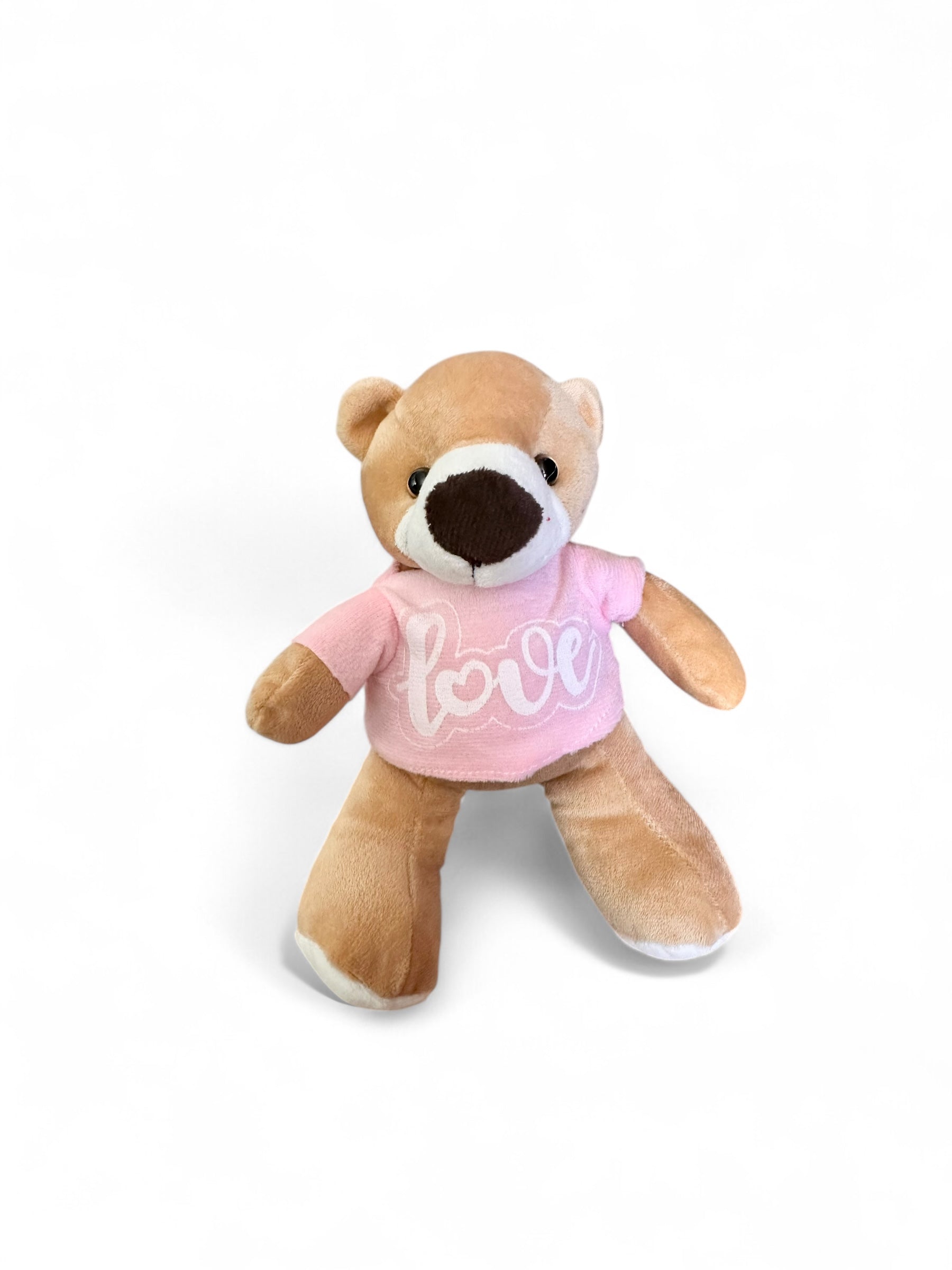 Oso con playera de peluche 15 cm