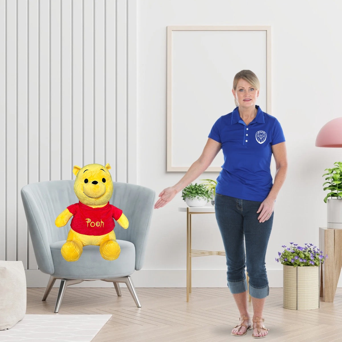 Pooh de peluche 45 cm L4-S/C