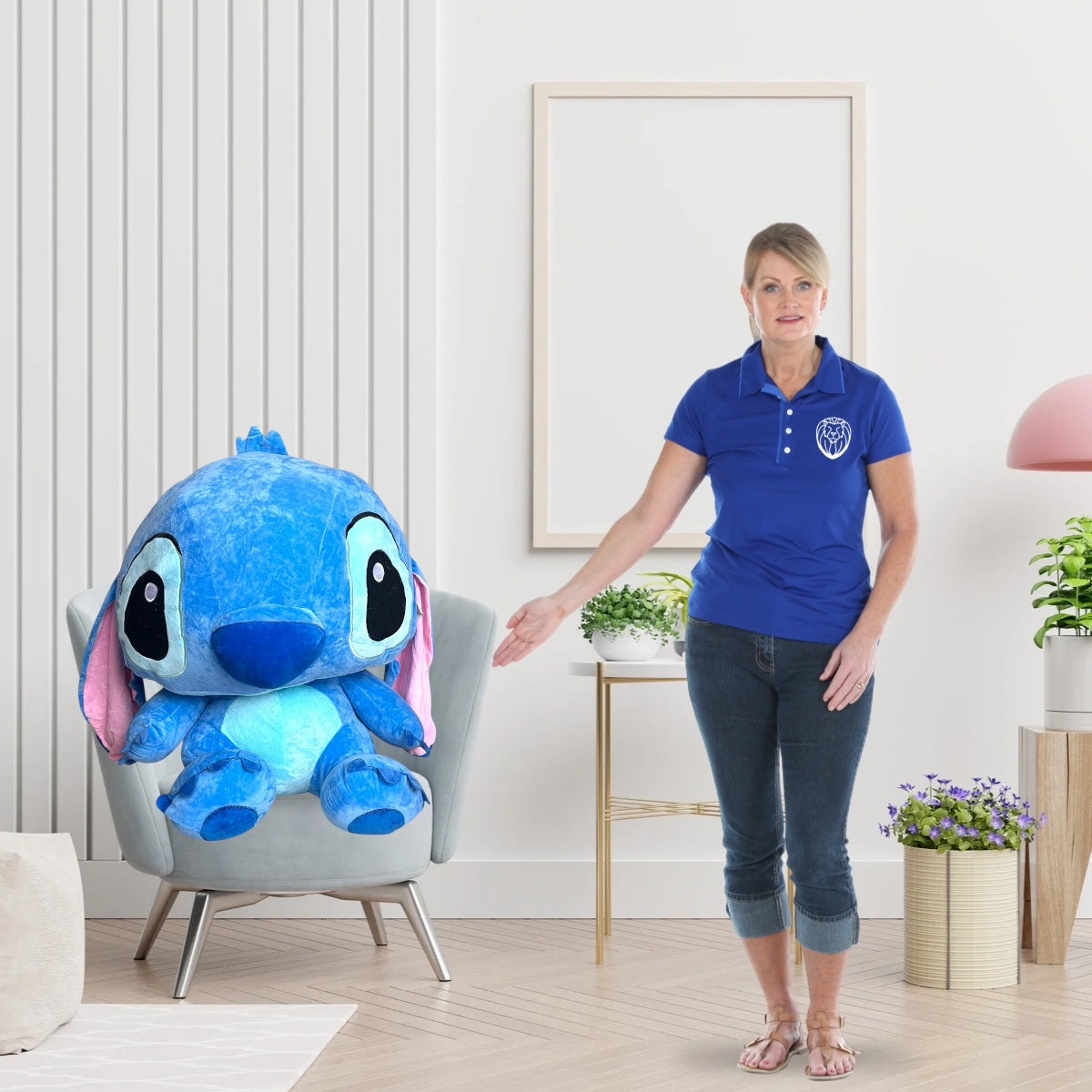 Stitch de peluche Grande 65 cm Importación 500089-GTE