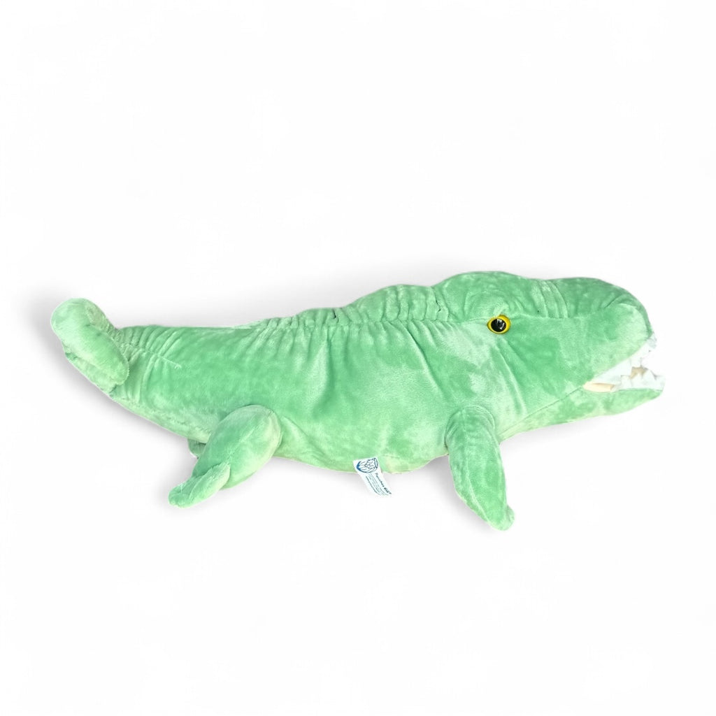 Cocodrilo de peluche 40 cm verde S/C-L1