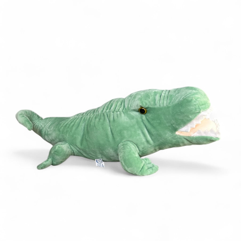 Cocodrilo de peluche 40 cm verde S/C-L1