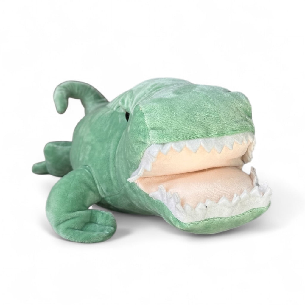 Cocodrilo de peluche 40 cm verde S/C-L1