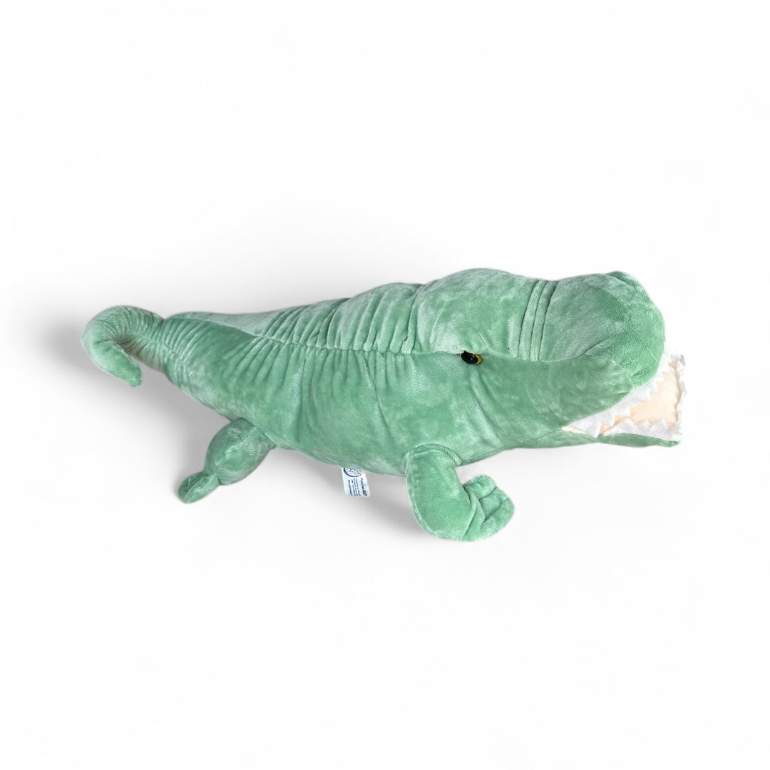 Cocodrilo de peluche 40 cm verde S/C-L1