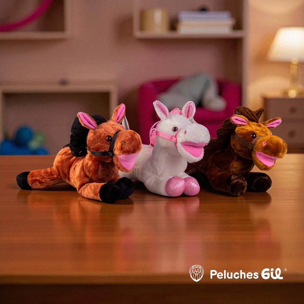 Caballo de peluche 23 cm Importación S-C/C1