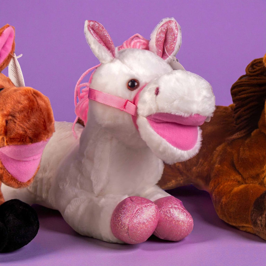 Caballo de peluche 23 cm Importación S-C/C1
