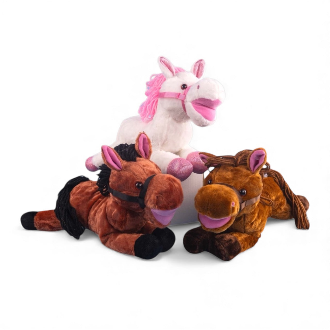 Caballo de peluche 23 cm Importación S-C/C1