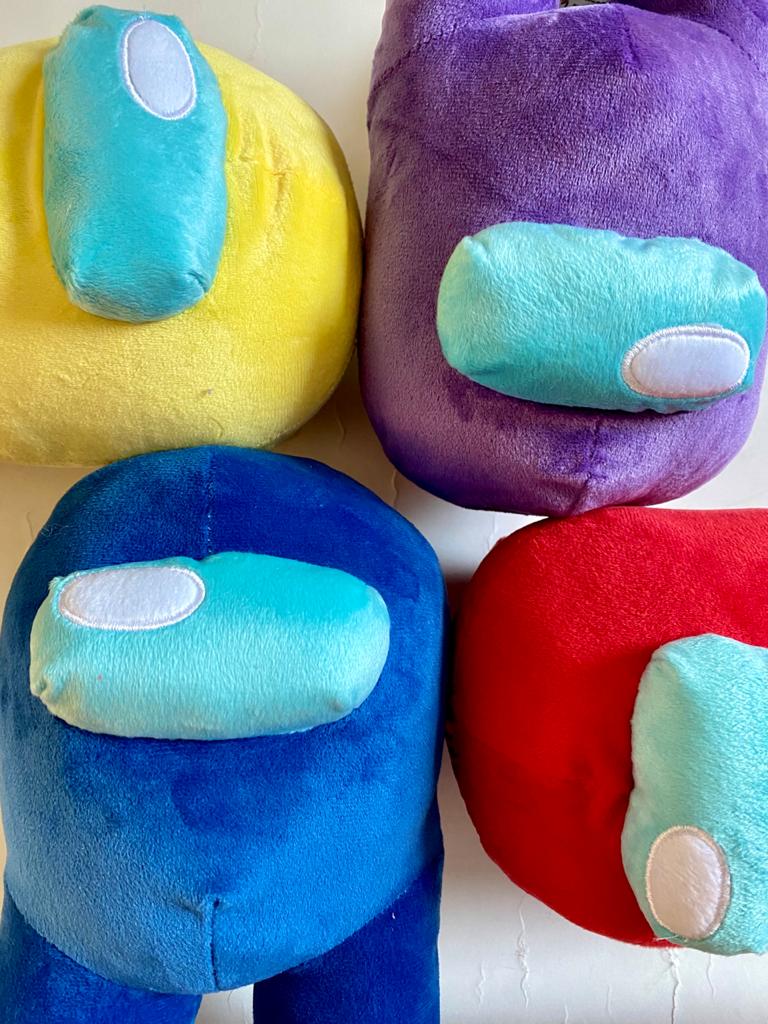 Among us Peluche 24 cm 5 Pzs Mayoreo