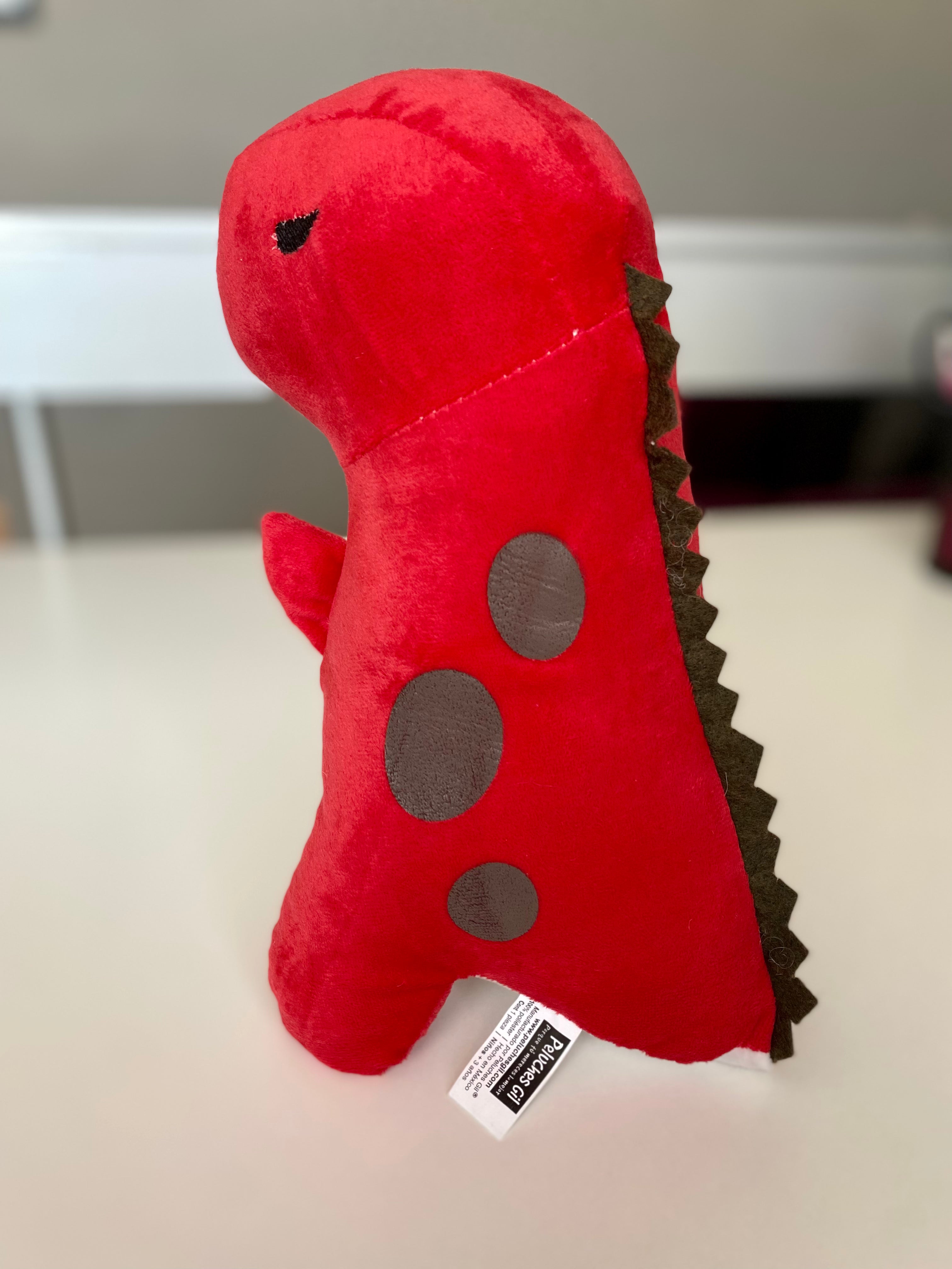 Dinosaurio de peluche Dinobaby: Rex