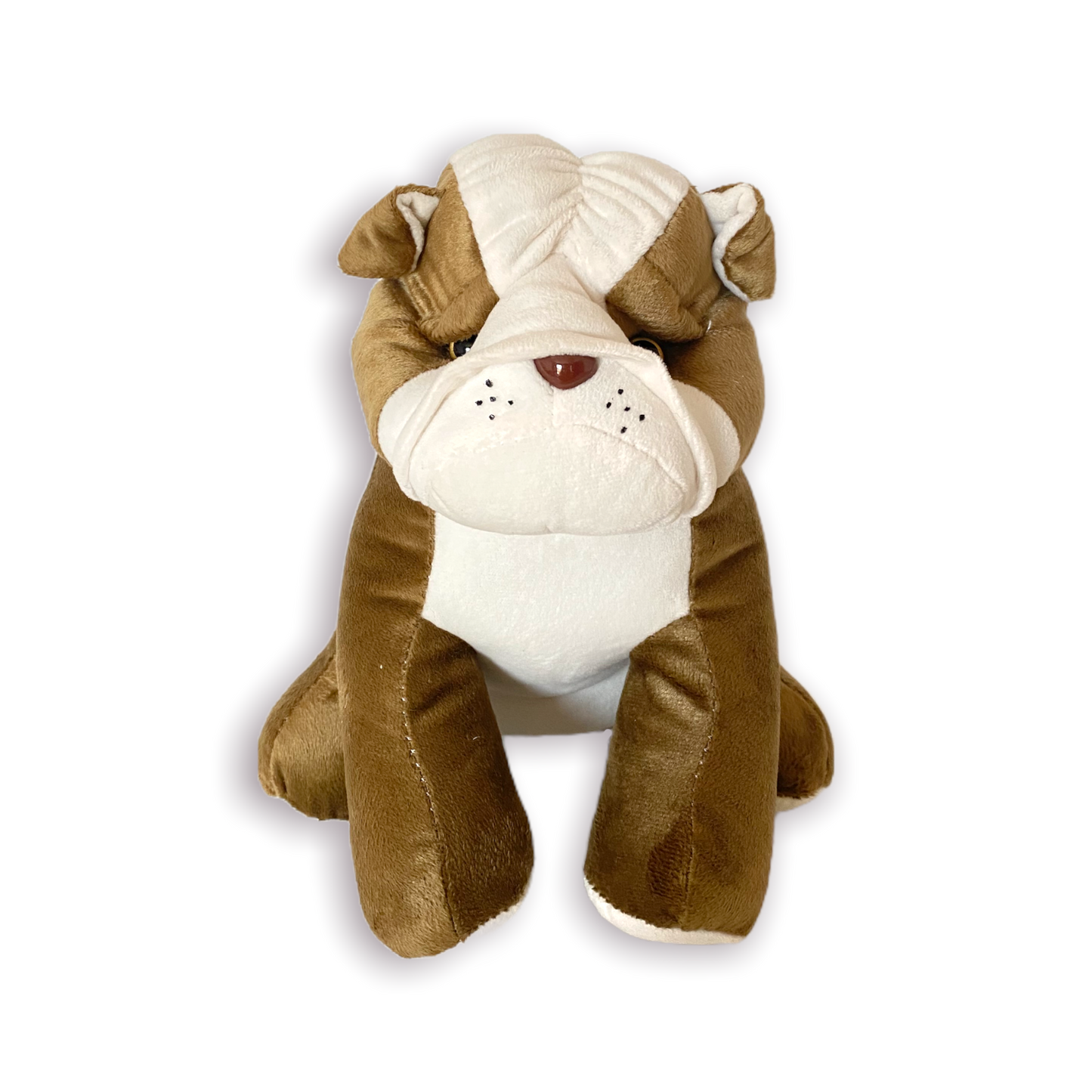 Perro Bulldog de peluche 23 cm