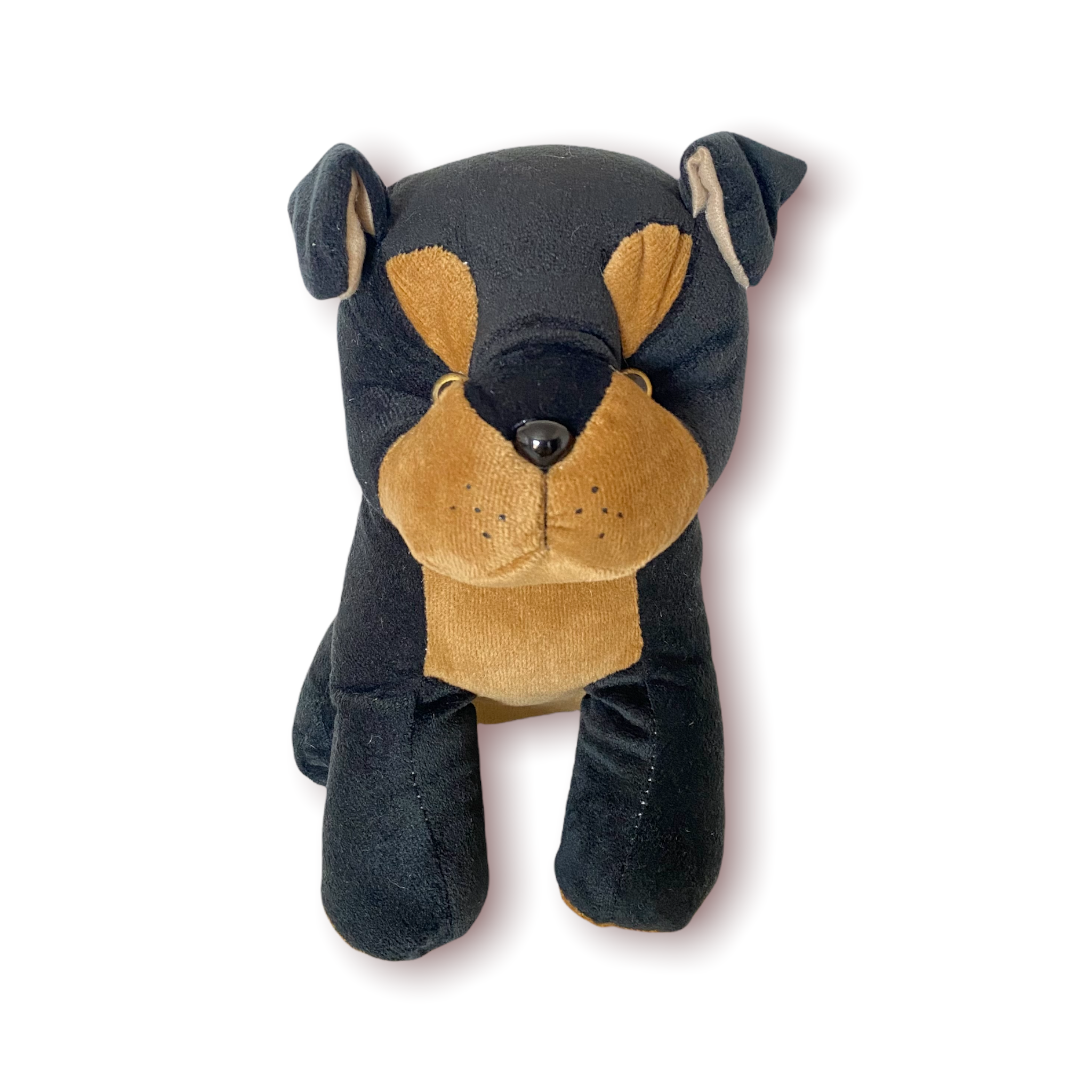 Perro Rottweiler de peluche 23 cm