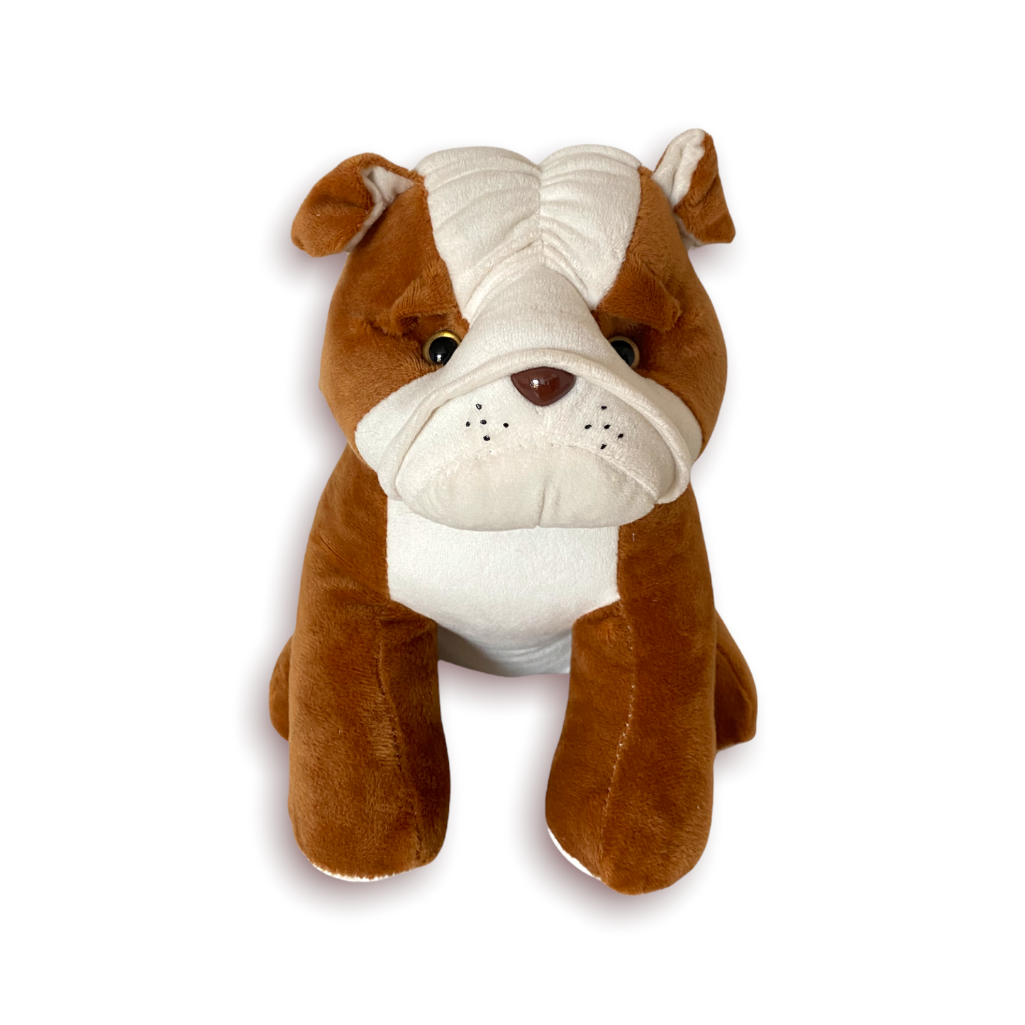 Perro Bulldog de peluche 23 cm