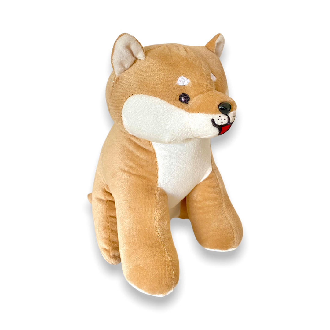 Perro Akita de peluche 23 cm