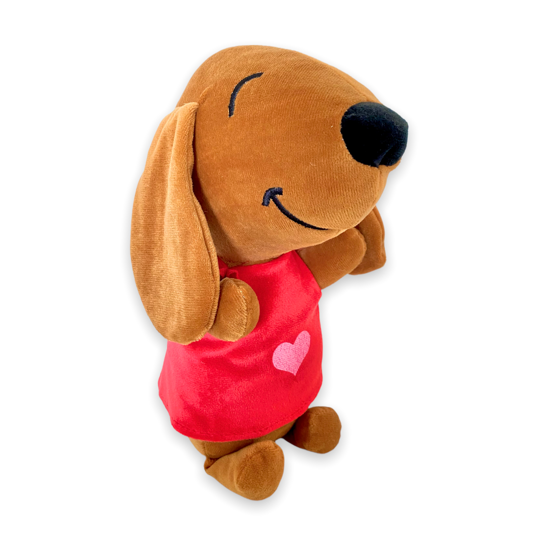 Perro Salchicha de peluche 23 cm