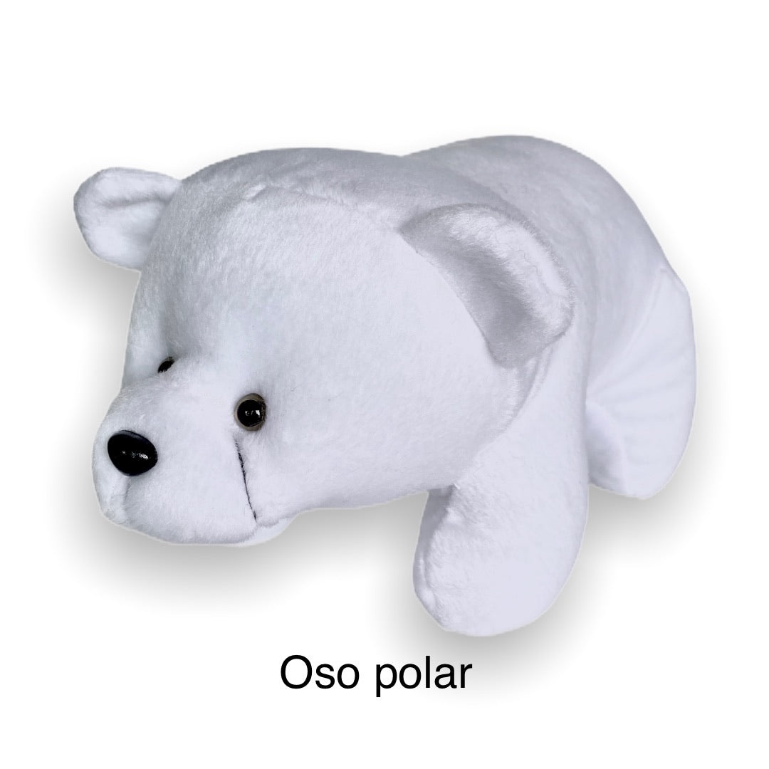 Oso polar de peluche 23 cm