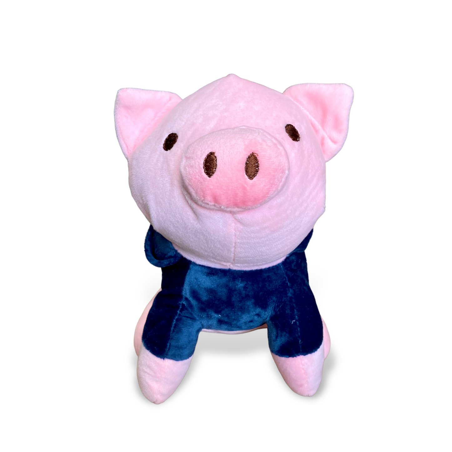 Cerdo de peluche con sudadera 23 cm