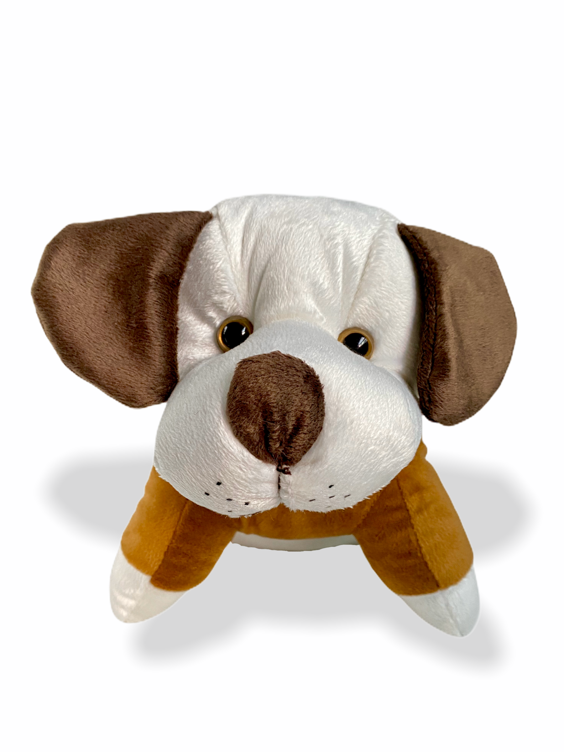 Perro con sudadera de peluche 23 cm
