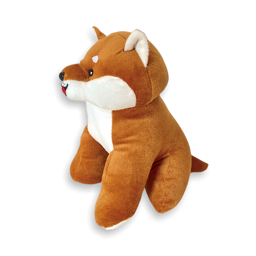 Perro Akita de peluche 23 cm